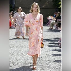 Kate Spade New York Floral‎ Wrap Dress - Size 2